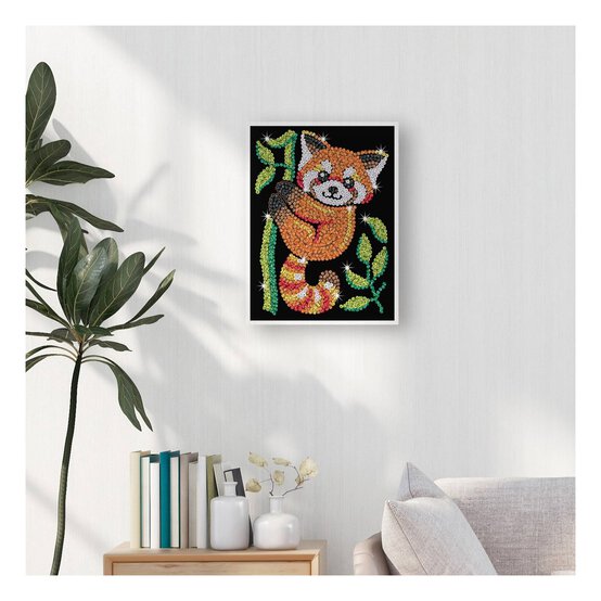 Kitfix Red Panda Sequin Art Red Kit image number 2