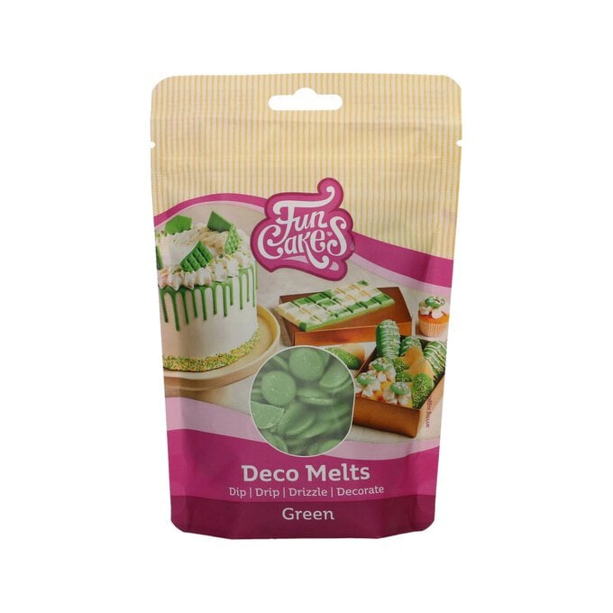 Funcakes Green Deco Melts 250g image number 1