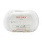 Sirdar White Snuggly 100% Cotton DK 50g image number 1