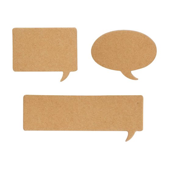 Papermania Speech Bubble Chipboard Stickers 30 Pack image number 2