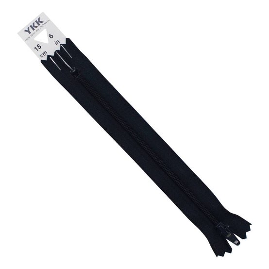 YKK Royal Blue Dress and Skirt Zip 15cm image number 2