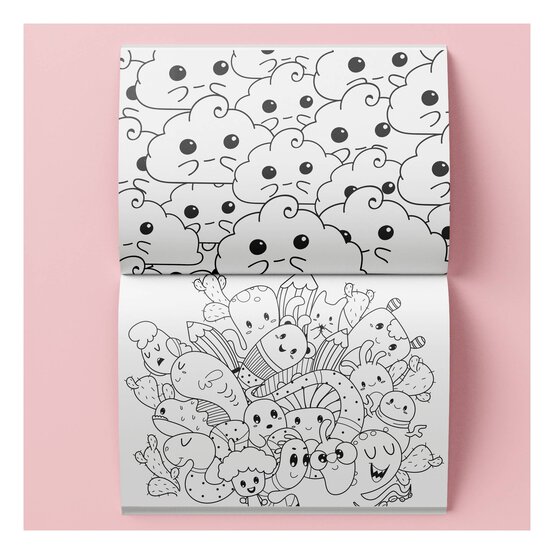 Kawaii Wonderland Colour and Activity Set with Lap Desk image number 3