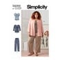 Simplicity Women’s Separates Sewing Pattern S9269 (18-24) image number 1