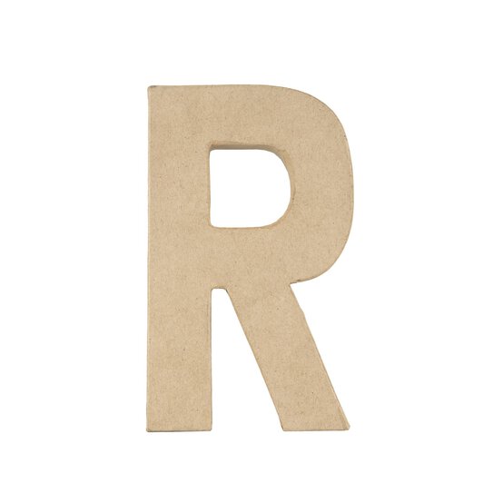 Mache Letter R 20cm image number 1
