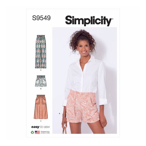Simplicity Women’s Separates Sewing Pattern S9549 (6-18) image number 1