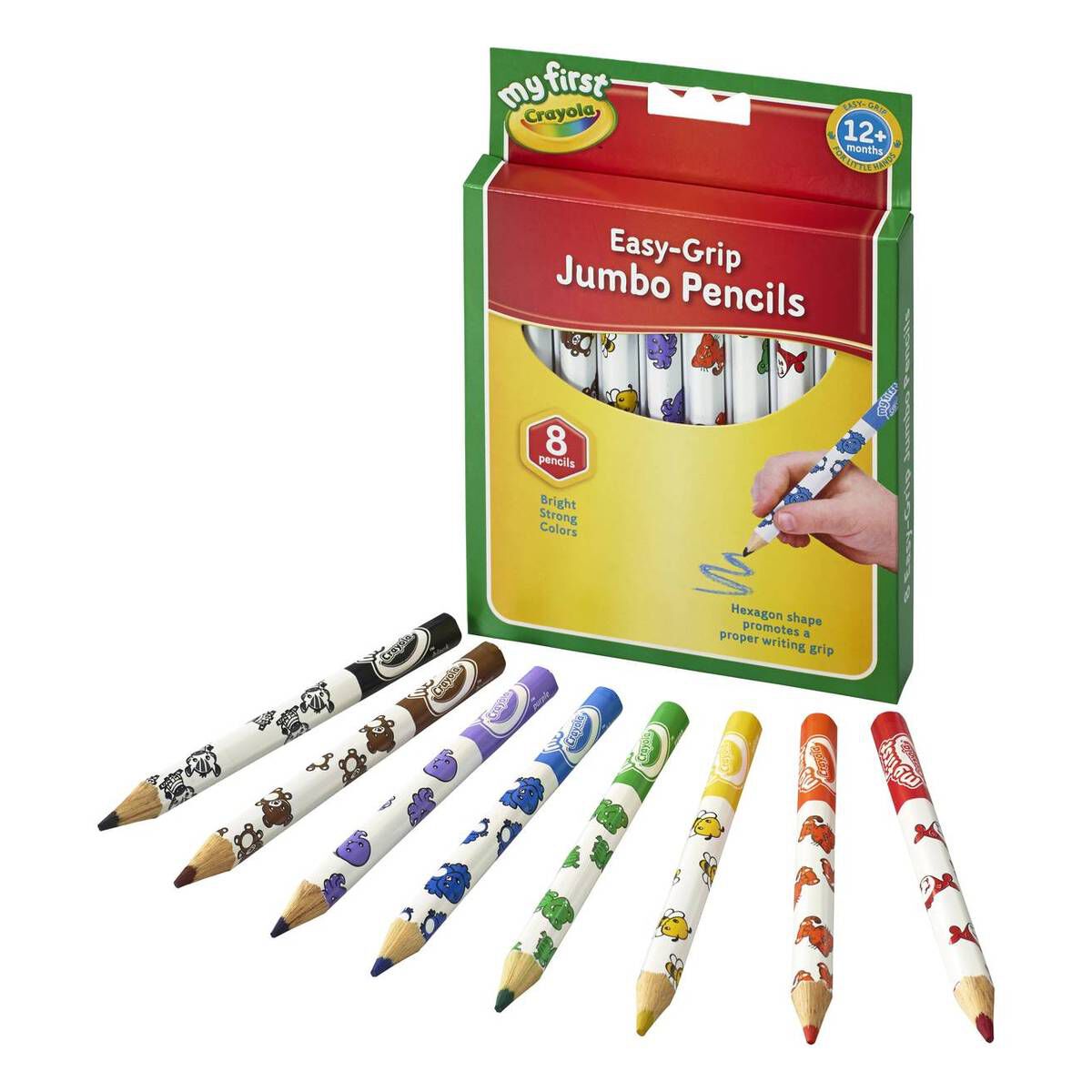 Crayola My First Jumbo Pencils 8 Pack Hobbycraft