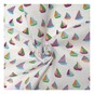 Sailing Boats Polycotton Fabric by the Metre image number 1