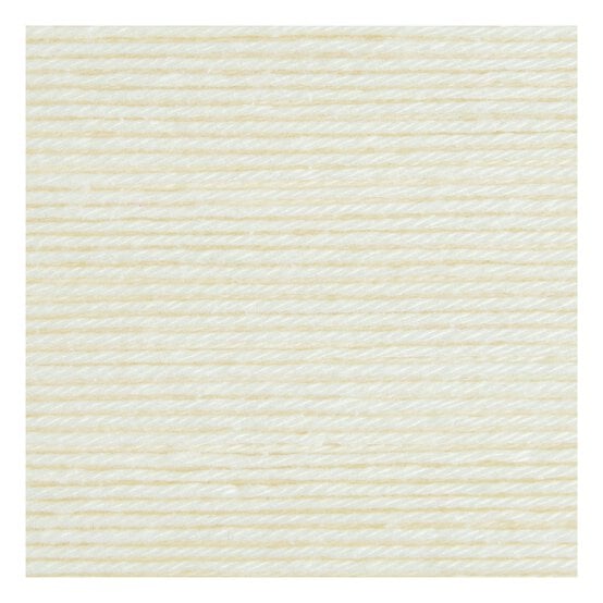 Rico Essentials Ivory Cotton 4ply 50g image number 2