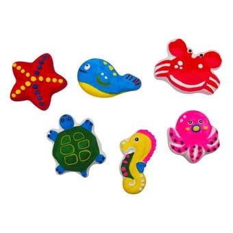 Mould Your Own Sea Life Magnets 6 Pack