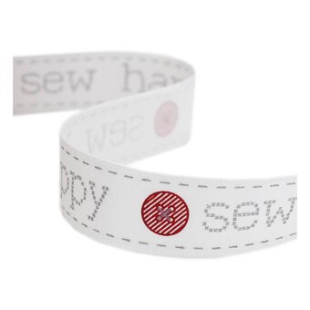 Sew Happy Satin Ribbon 16mm x 4m