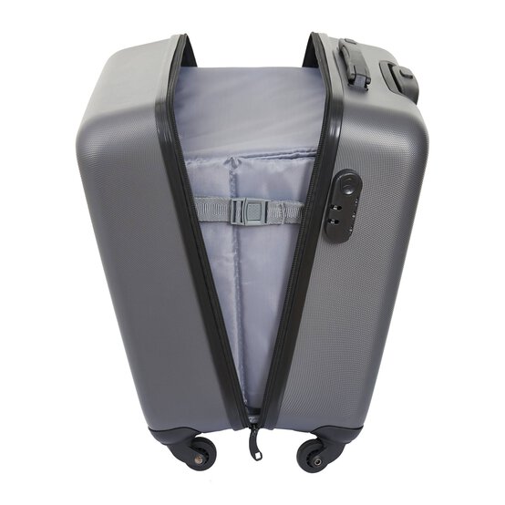 Metallic Silver Sewing Machine Trolley Bag 44cm x 24cm x 40cm image number 3