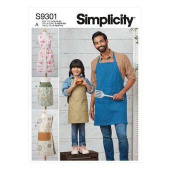 Simplicity Family Apron Sewing Pattern S9301