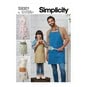 Simplicity Family Apron Sewing Pattern S9301 image number 1