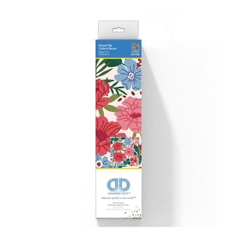 Diamond Dotz Floral Tile Kit 23cm x 23cm