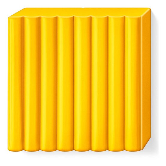Fimo Soft Sunflower Yellow Modelling Clay 57g image number 2