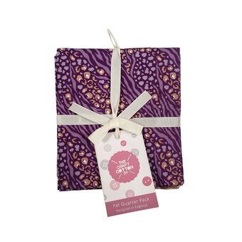 Amethyst Jungle Cotton Fat Quarters 5 Pack