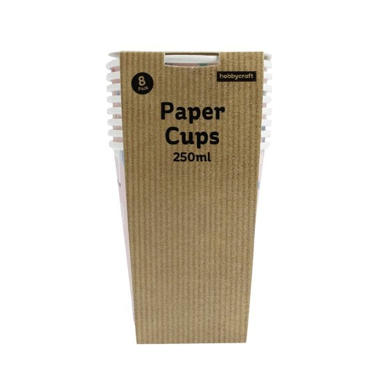 Unicorn Party Paper Cups 8 Pack image number 4