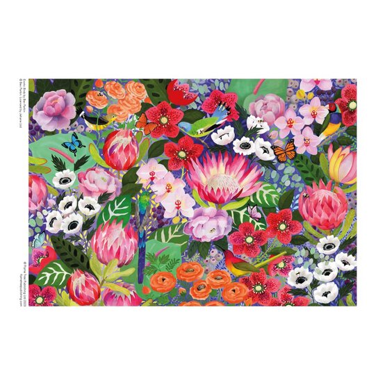 Bex Parkin Exotic Birds Jigsaw Puzzle 1000 Pieces image number 2