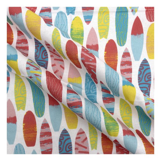 Retro Beach Cotton Fat Quarters 5 Pack image number 2