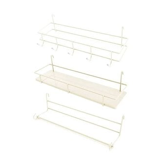 Grey Storage Trolley and White Accessories Bundle image number 5