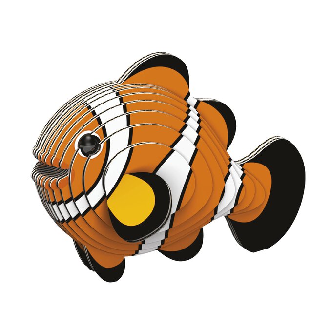 Eugy 3D Clownfish Model image number 1