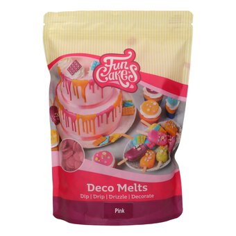 Funcakes Pink Deco Melts 1kg