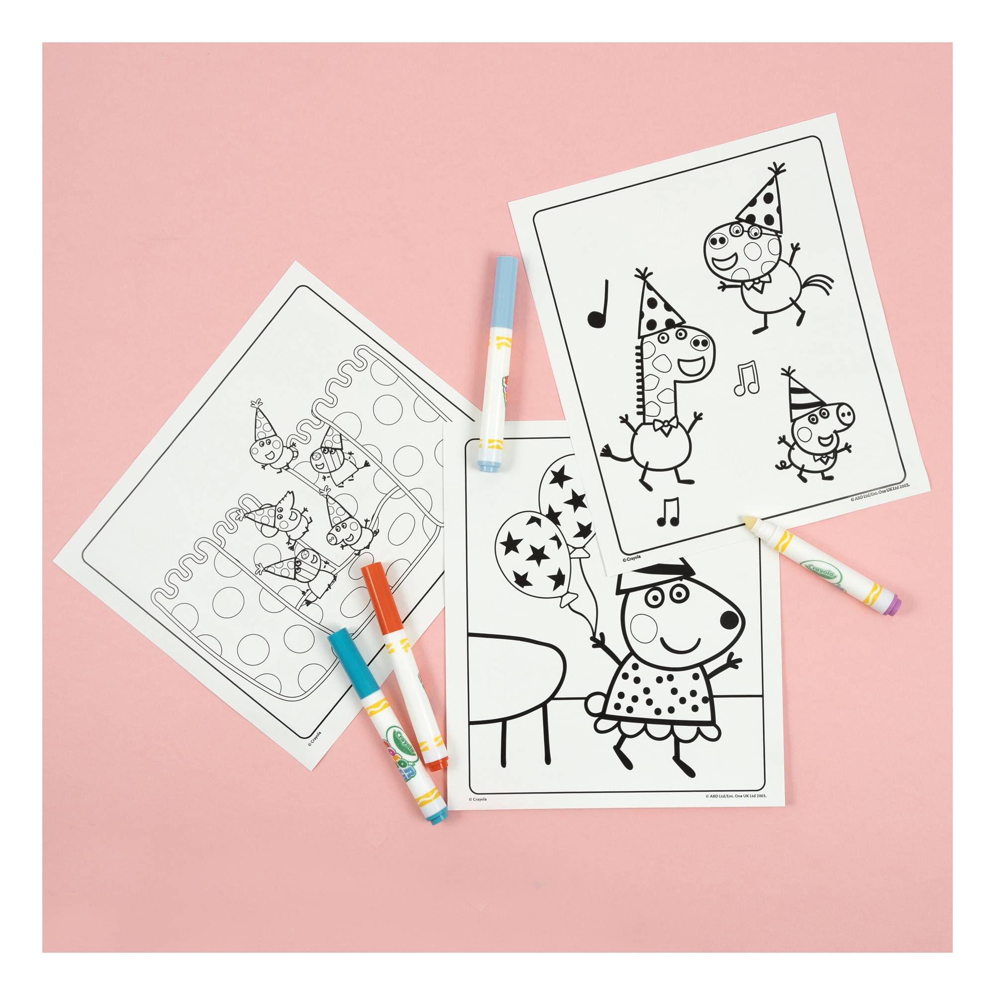 Peppa Pig Party Color Wonder Colouring Set | Hobbycraft
