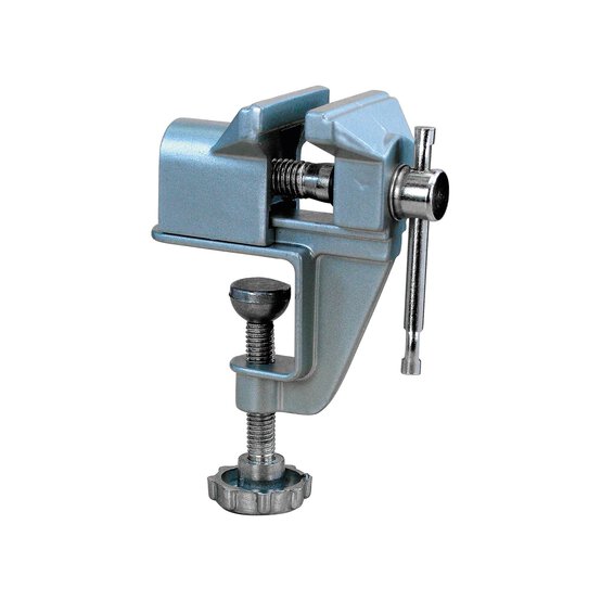 Modelcraft Silver Aluminium Alloy Mini Bench Vice 40X30mm