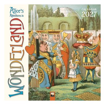 Alice&rsquo;s Adventures in Wonderland Wall Calendar 2027