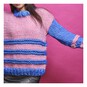 Knitcraft Cosy Stripe Jumper Digital Pattern 0235 image number 1