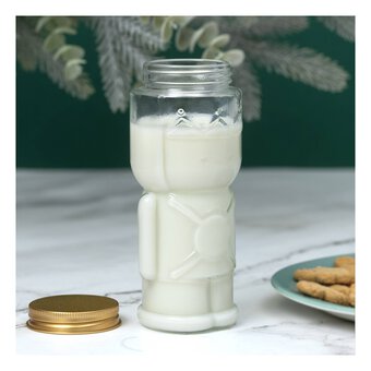 Nutcracker Glass Jar