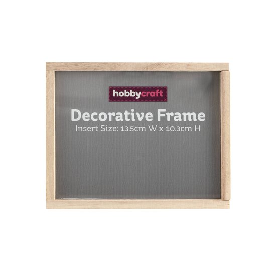 Decorative Frame with Glass 15cm x 12cm image number 2