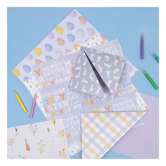 Hoppy Easter Paper Pad 36 Sheets 12 x 12 Inches image number 2