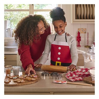 Red Felt Apron