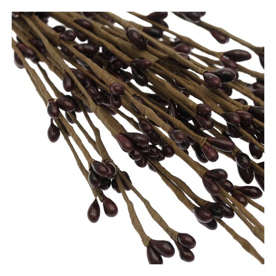 Burgundy Bead Pick 40cm image number 3