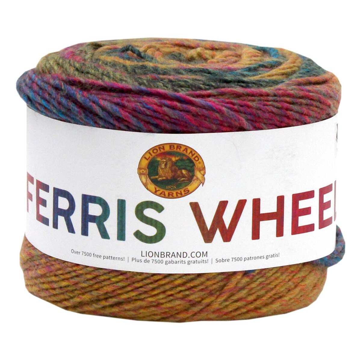 Lion Brand Summer Day Ferris Wheel Yarn 85g Hobbycraft
