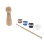 Paint Your Own Wooden Peg Police Officer Kit  image number 3