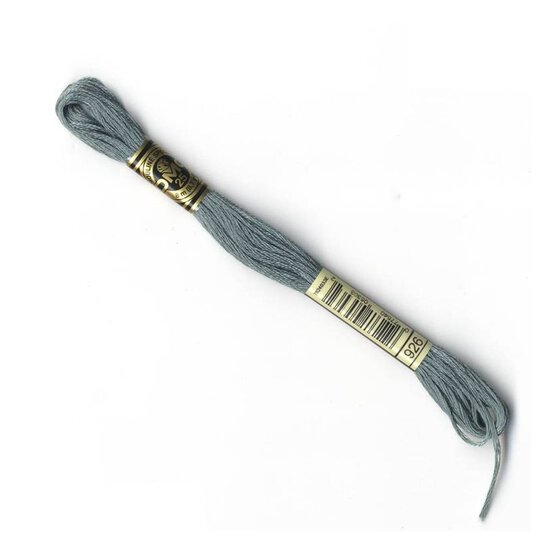 DMC Grey Mouline Special 25 Cotton Thread 8m (926) image number 1