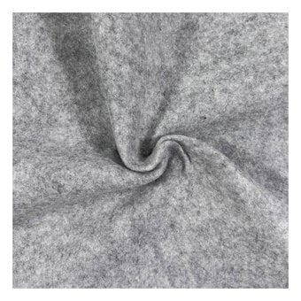 Dark Grey Felt Fabric by the Metre