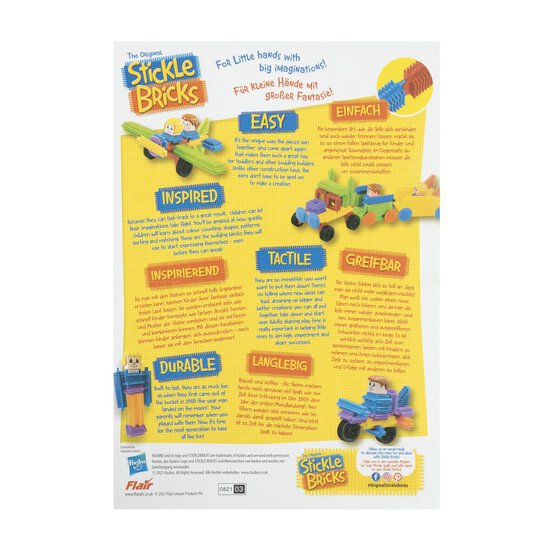 Stickle Bricks Little Builder image number 5