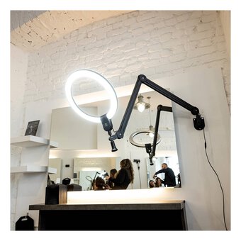 Daylight Aura Ring Lamp on Arm