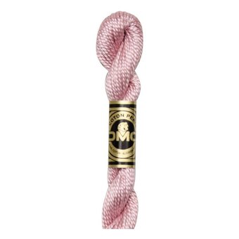 DMC Pink Pearl Cotton Thread Size 5 25m (778)