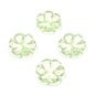 Hemline Emerald Novelty Flower Button 4 Pack image number 1