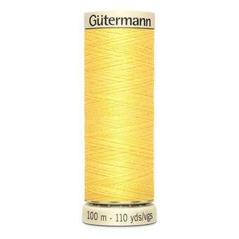 Gutermann Yellow Sew All Thread 100m (852)
