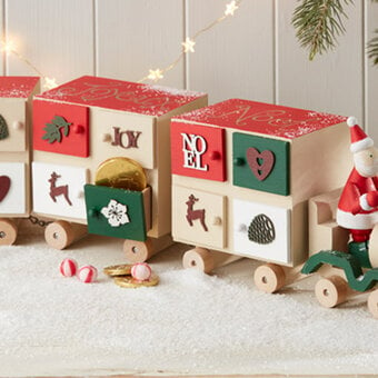 How to Make a Sophisticated Advent Train