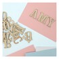 Natural Wooden Letters 52 Pieces image number 5