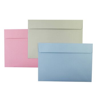 Pastel Envelopes C5 30 Pack