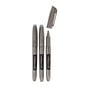 Silver Fine Permanent Markers 3 Pack image number 1