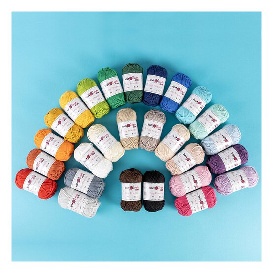 Knitcraft Turquoise Tiny Friends Yarn 25g image number 4