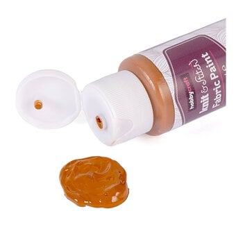 Terracotta Fabric Paint 60ml image number 2